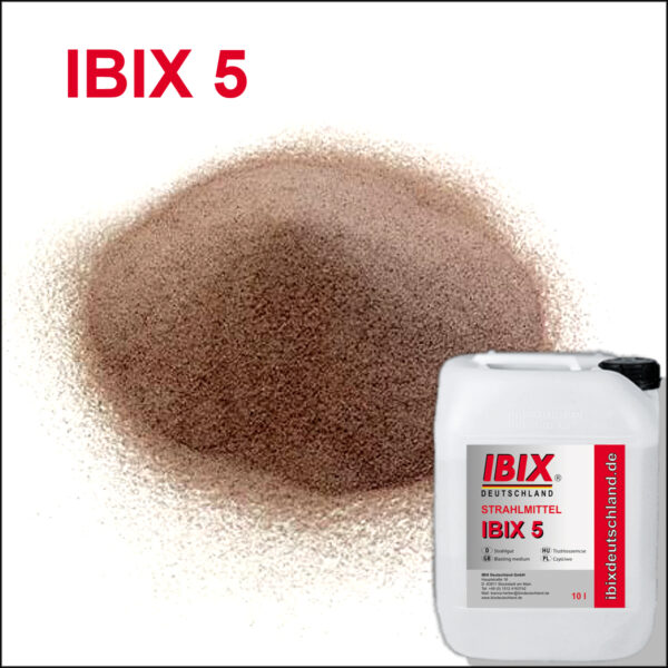 IBIX 5 Strahlmittel Gebinde á 25 kg